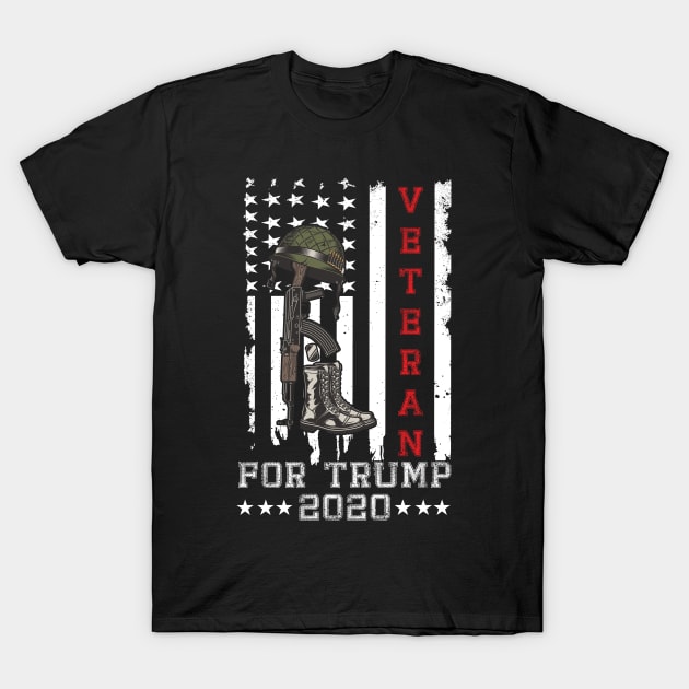 veteran Trump T-Shirt by Riyadkhandaker